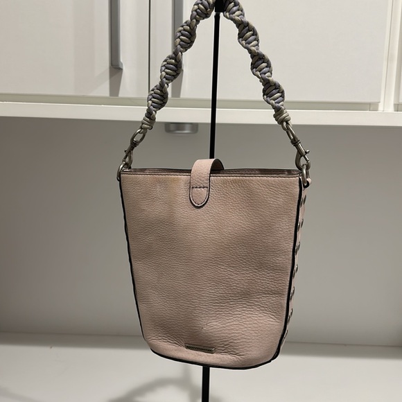 Rebecca Minkoff small bucket suede leather bag - Picture 2 of 7
